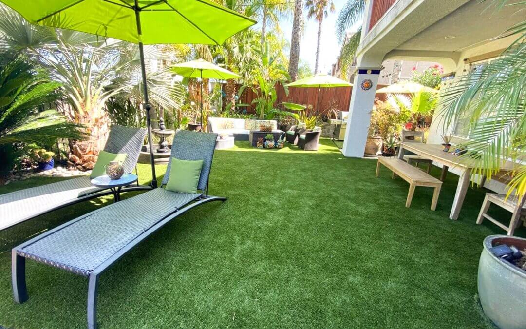 How to Design the Perfect Seating Area on Artificial Grass in Manteca