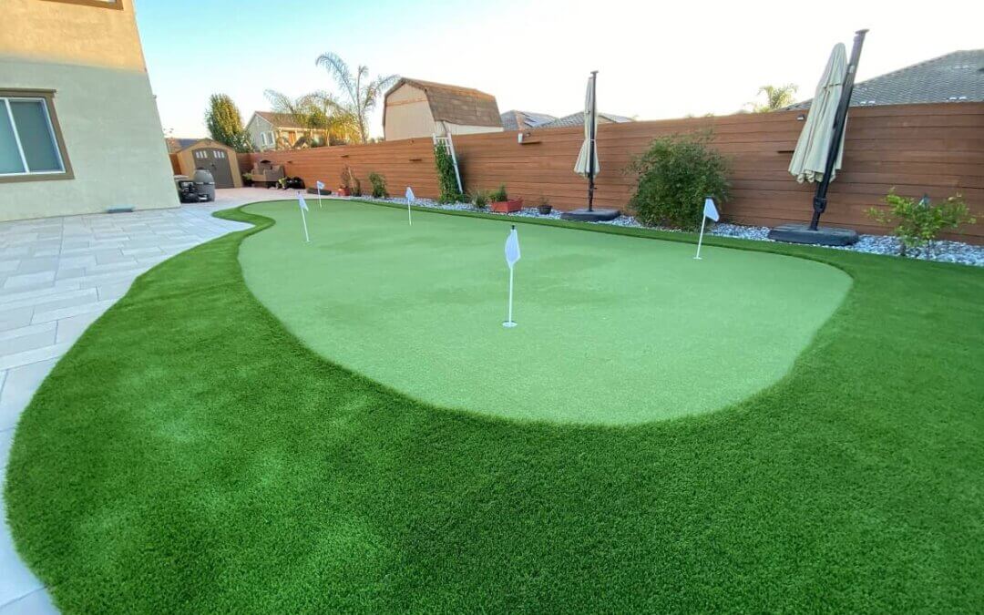 4 Perfect Places for a Manteca Artificial Turf Putting Green